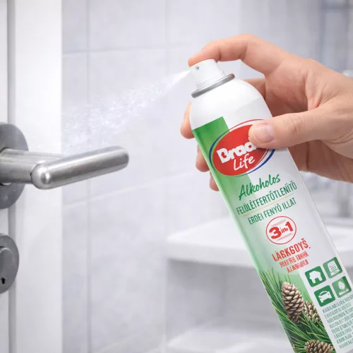 Bradolife felületfertőtlenítő és légfrissítő 300 ml fenyő