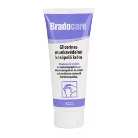 Bradocare kézápoló krém 100 ml munkavédelmi glicerines