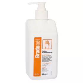 Bradogél kézfertőtlenítő 500 ml pumpás