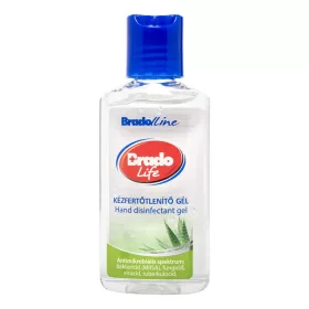 Bradolife kézfertőtlenítő gél 50 ml aloe vera