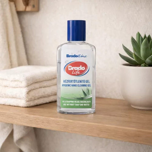 Bradolife kézfertőtlenítő gél 50 ml aloe vera
