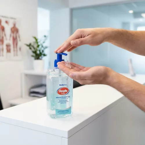 Bradolife kézfertőtlenítő gél 500 ml