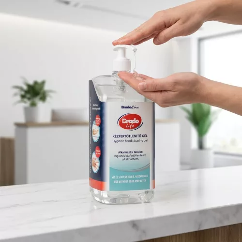 Bradolife kézfertőtlenítő gél 1,5 l pumpás