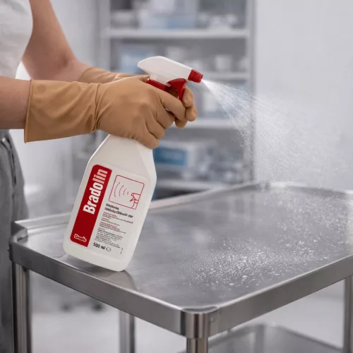 Bradolin alkoholos felületfertőtlenítő 500 ml utántöltő