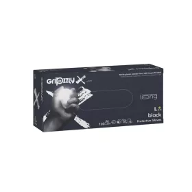 Gripzzly X Long fekete nitril kesztyű 100 db L méret