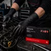 Ideall Nitrile Moto fekete nitril kesztyű 100 db