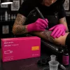 Nitrylex magenta púdermentes nitril vizsgálókesztyű
