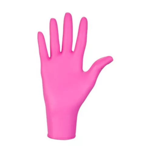 Nitrylex magenta púdermentes nitril vizsgálókesztyű