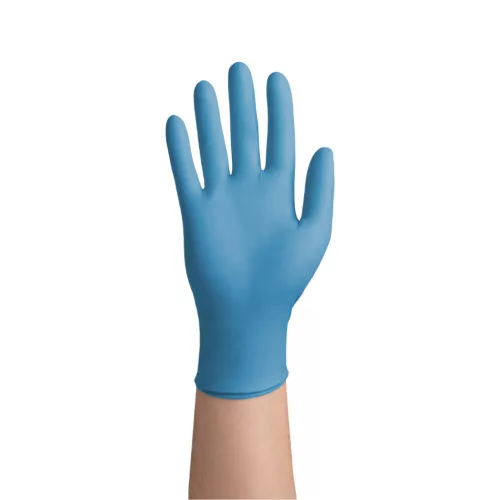 EasyCare kék púdermentes nitril kesztyű 3,5 g 100 db L méret