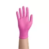 EasyCare Pink rózsaszín púdermentes nitril kesztyű 3,5 g 100 db L méret
