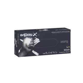 Gripzzly X Long fekete nitril kesztyű 100 db L méret