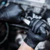 Mercator GoGrip fekete nitril kesztyű 50 db