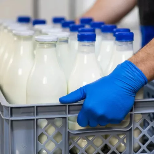 Mercator GoGrip kék nitril kesztyű 50 db