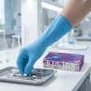 Setino púdermentes nitril vizsgálókesztyű