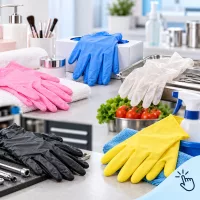 Gumikesztyűk felhasználási terület szerint